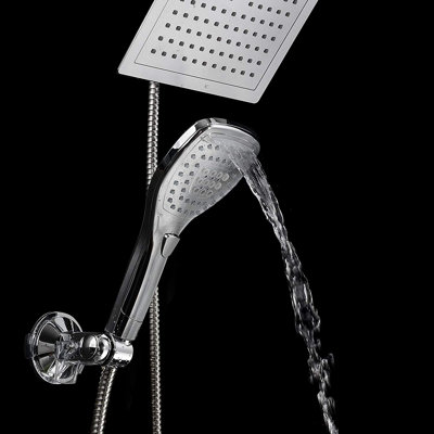 Massage/Jet Dual Shower Head 2.5 GPM GPM