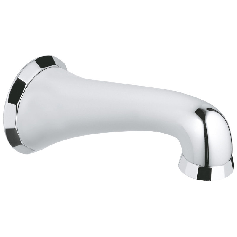 Garniture de douchette de baignoire murale Kensington, Chrome StarLight