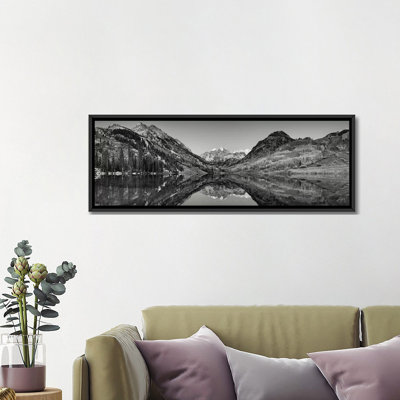 " Reflection Of Mountains In A Lake, Maroon Bells, Aspen, Pitkin County, Colorado, USA " by Panoramic Images