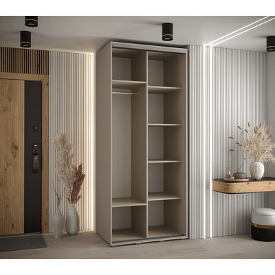 Dakota 2 Door Manufactured Wood Wardrobe