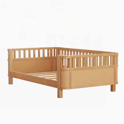 Wood Platform Bed by Harriet Bee