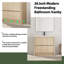 Meuble-lavabo simple 36 po avec plateau en résine-1582397052
