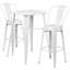 Ensemble de table de bar intérieur / extérieur en métal Toquerville-22243633