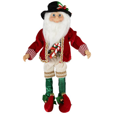 Figurine de Noël Candy Cane Elf - 14 po
