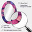 Miroir mural rose et bleu Harmony II-2077887884