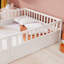 Lit de sol Etian, construction intégrale avec barrière de très haute sécurité, porte, cadre de lit pour enfants, lit de plancher pour enfants Montessori-2108532058-2092508277