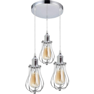 3 - Light Chrome Pendant