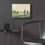  «Jade Green Landscape» par Silvia Vassileva, art mural en verre acrylique, 16 po x 12 po