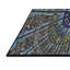 Tapis brun/gris tissé à la machine-1623932801