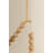 Makena 51.25" 3-Light Cloud Glass Chandelier