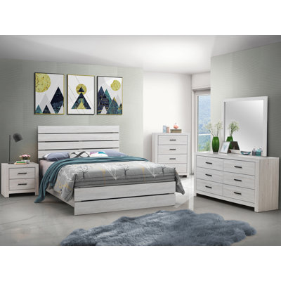 Vins Standard 5 Piece Bedroom Set