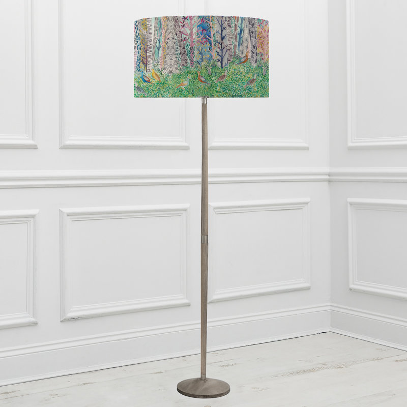 164cm Brown Traditional Floor Lamp
