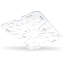 Couvercle rectangulaire en plastique transparent Top Notch®
