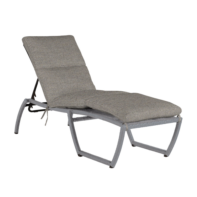 Chaise tissée Skye - Huître, Huître, Welt, Écorce Intermix