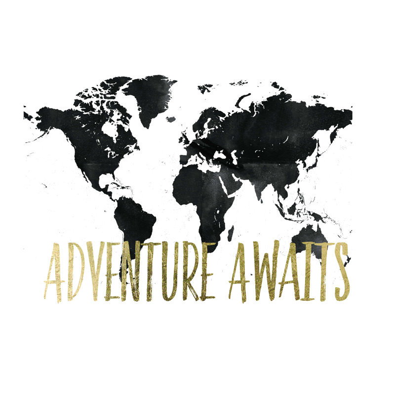«Adventure Awaits 2», reproduction sur toile tendue, H 12 po x l 16 po