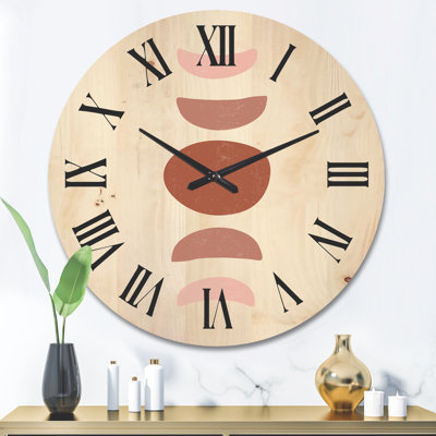 Solid Wood Wall Clock