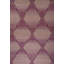 Moroccan Geometric Area Rug in Purple