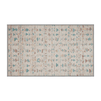 Machine Washable Gray Area Rug