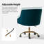 Chaise de travail en velours Doreen-1216894277
