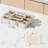 Portable Snackle Box Container Divided Serving Tray with Lid and Handle
