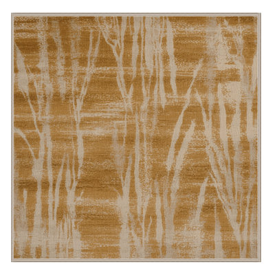 Tapis abstrait lavable à la machine