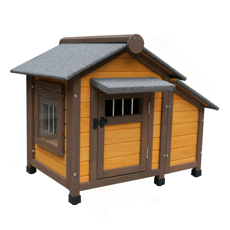 45 Inch Solid Wood Dog House