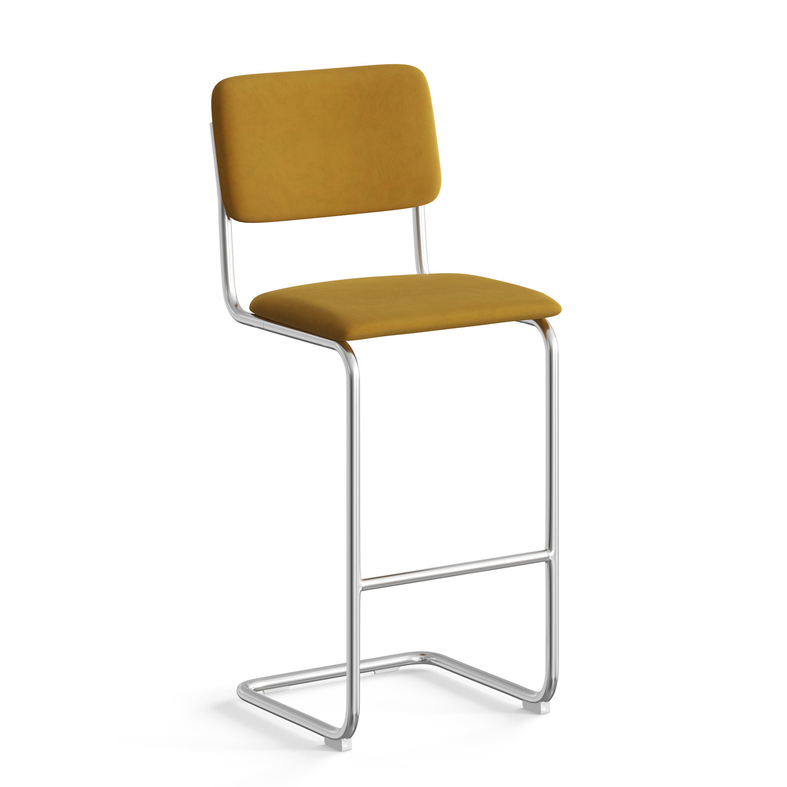 Walsh Bar Stool, Bar Stool (30” Seat Height), Gold