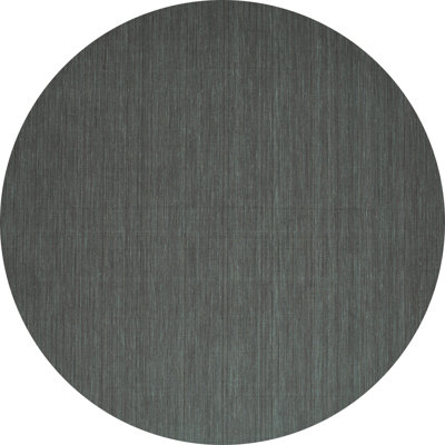 Tapis gris en polyester tissé à la machine Hissom