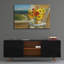  «Sunflowers By The Sea» par Danhui Nai, art mural en verre acrylique, 36 po x 24 po