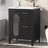 24 Inch Bathroom Vanity with Sink, Solid Wood and MDF,and Ample Storage