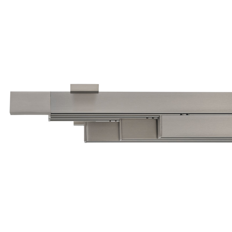 Curtain Single Pole, 5cm H x 132cm W x 13.3cm D