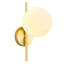 1-Light Gold Armed Sconce
