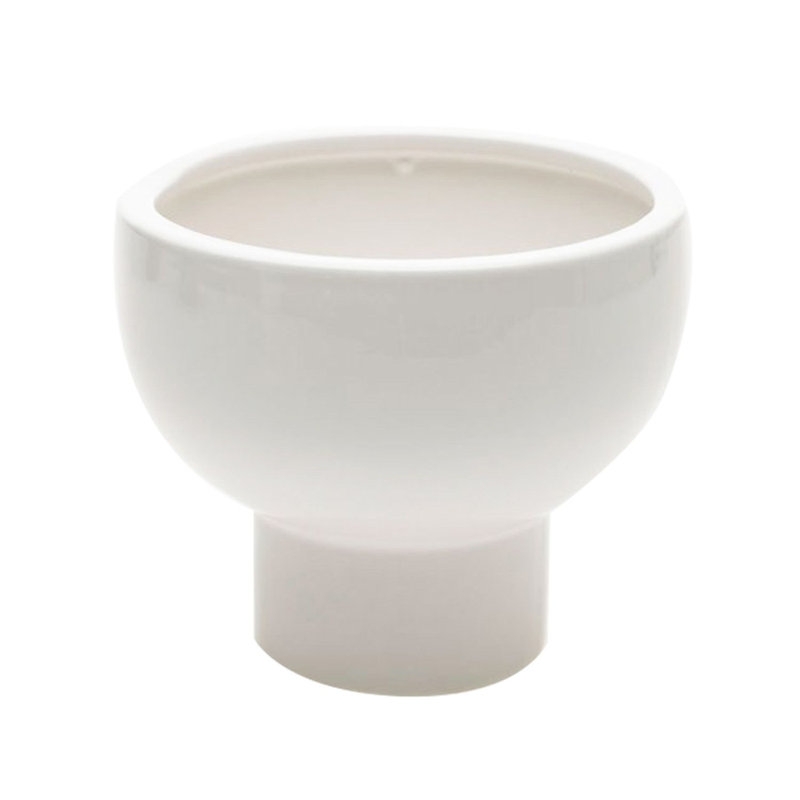 Vase de table en céramique Abie, H 6,5 po x l 8 po x P 8 po