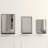 Metal Rectangle Wall Mirror