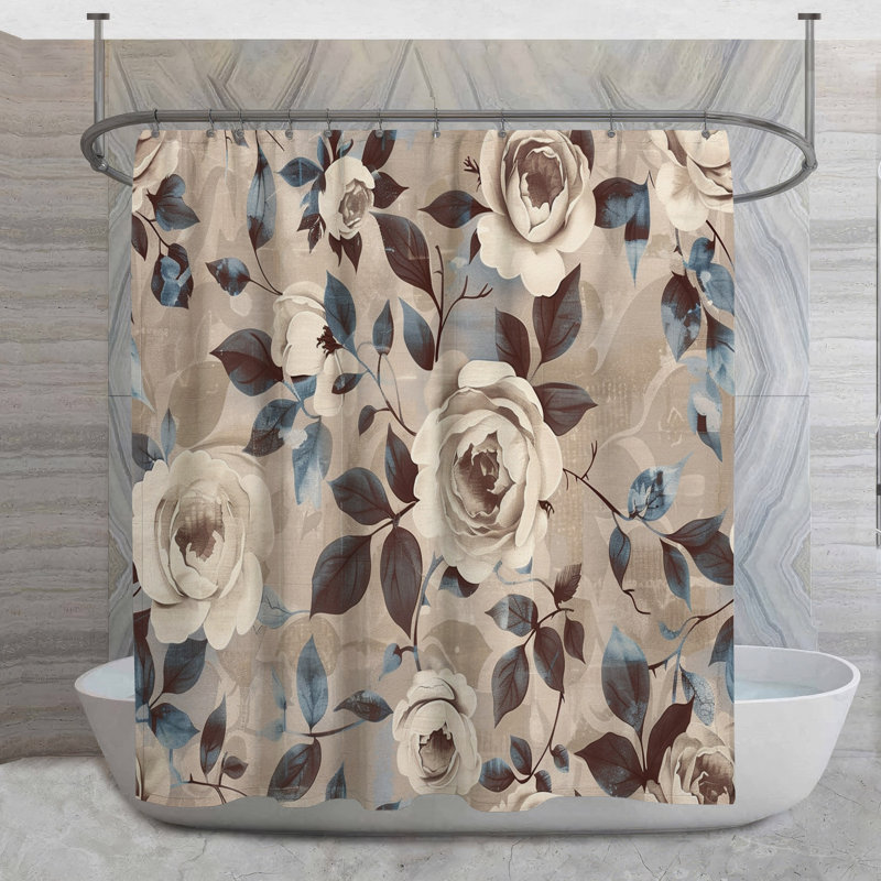 Nereine Shower Curtain, 93"H x 70"W