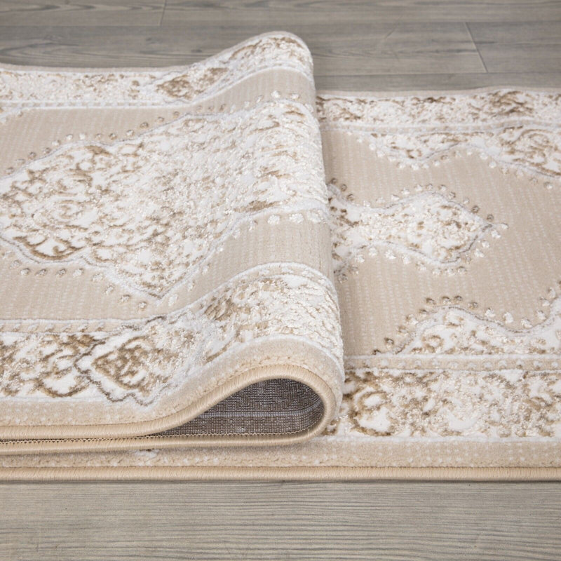 Bracha Floral Area Rug, Runner 60 x 220cm