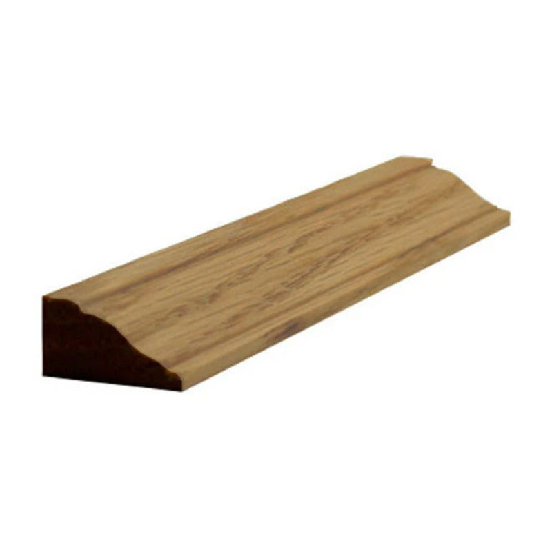 Moulure à panneau Colonial 7/8 po de large x 7/16 po. Sans finition, L 0,875 po x H 0,4375 po x P 94 po, Chêne rouge