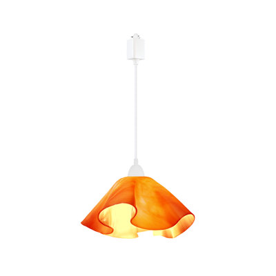 Dale Handcrafted Glass 1-Light Track Pendant