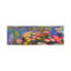 Water Lilies by Claude Monet - Floater Frame Panoramic Painting on Canvas-1698957471-1698957465