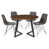 Oak/Black Table with Graphite Chairs is out of stock