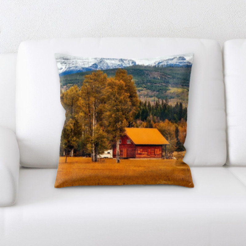Archibald Microsuede Reversible Throw Pillow