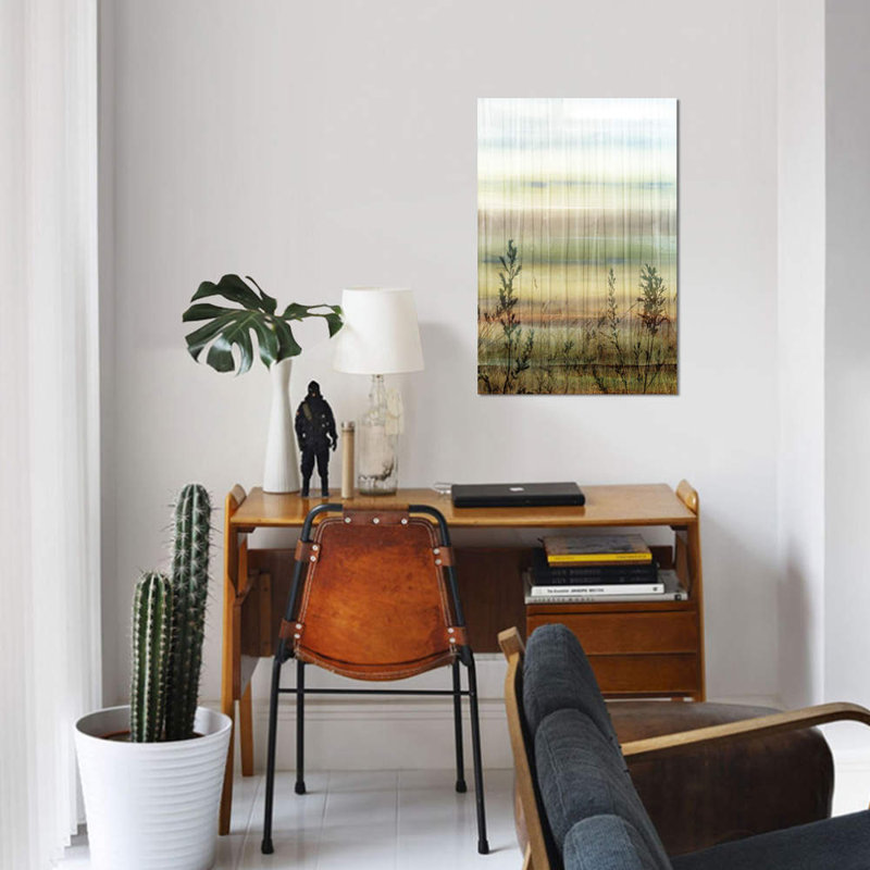 « blé fields », impression sur toile, H 26 po x l 18 po x P 1,5 po