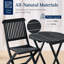 Ensemble bistro en bois-681081550