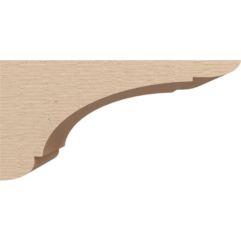 Bois de cèdre brut olympique TimberThane Corbel, brun clair apprêté, H 7 po x l 7 po x P 14 po