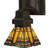 Sierra Prairie Mission Armed Sconce
