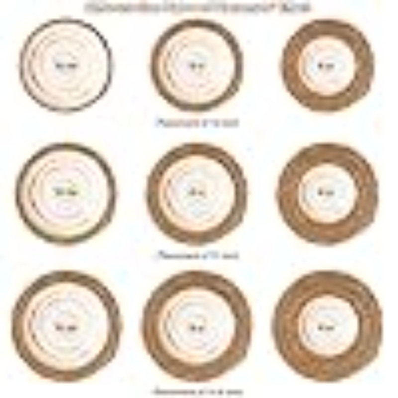 Napperons ronds tissés - Napperon Boho Rattan