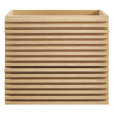 Base de meuble-lavabo mural simple 23,5 po Modway Render
