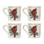 Winter Greetings Mugs, Set Of 4