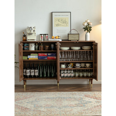 Japanese Retro Accent Cabinet Accent Cabinet