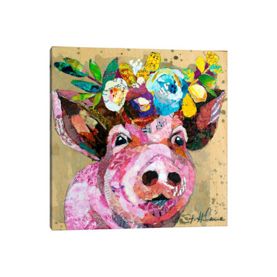 " Violet " by Elizabeth St. Hilaire Painting Print